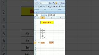 How to remove Value Error in Excel ll How to fix Value Error in Excel ll shorts [upl. by Leanne]