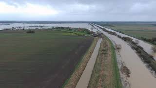 The Short Ferry Floods by Drone November 2019 [upl. by Otrebmuh818]