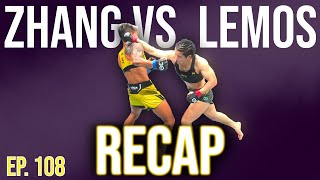 Zhang Weili vs Amanda Lemos FIGHT RECAP [upl. by Surtemed130]