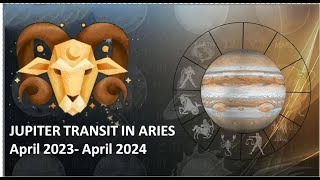 Jupiter transit in Aries – April 2023 All ascendants English [upl. by Garrard765]