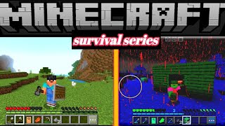 Minecraft trail survival series in hard core mode 🤯🤯🤯survival seris minecraft minecraft trail [upl. by Colwen]