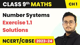 Number Systems  Exercise 11 Solutions  Class 9 Maths Chapter 1 [upl. by Zoubek]