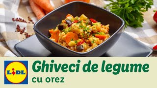 Ghiveci de legume cu orez • reteta Bucataria Lidl [upl. by Iur]