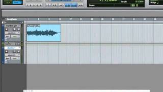 Pro Tools 9 Tutorial  Half Speed Record [upl. by Daberath]