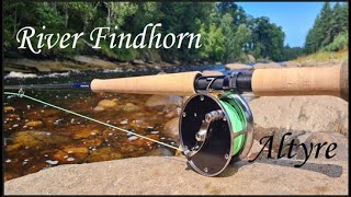 SALMON FISHING  River Findhorn  Altyre beat  Scotland  2023 [upl. by Zennie]