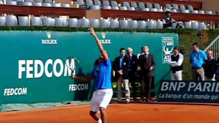 tsonga slow motion serve 210fps [upl. by Deena369]