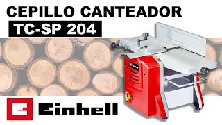 Cepillo Canteador Einhell TC SP 204 [upl. by Bathsheeb]