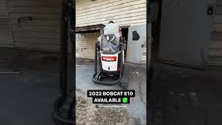 Bobcat E10 Compact Excavator Navigate through narrower openings and operate in tighter conditions [upl. by Riancho137]