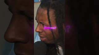 Lil Wayne’s reaction to Eminem NOT being a Top 10 Rapper 🤣 lilwayne eminem guccimane rap weezy [upl. by Concettina]