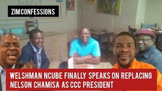 Welshman Ncube Finally Speaks On Replacing Nelson Chamisa As CCC President [upl. by Sillek95]