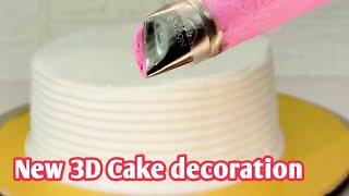 Beautiful cake decorations😍Cake making videos🎂 at home💗❤ Simple and beautiful cake design 😍🥰 [upl. by Loos]