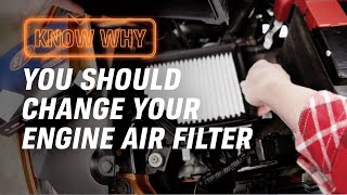 Why Do You Need to Change Your Engine Air Filter [upl. by Naira]