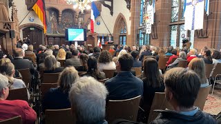 1ère journée francoallemande à la mairie de Sarrebruck [upl. by Astra]