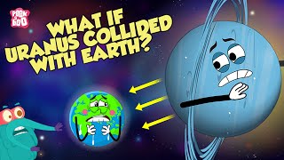 What If Uranus Collided With Earth  Crashing Into Uranus  The Dr Binocs Show  Peekaboo Kidz [upl. by Ryhpez]