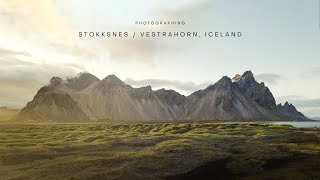 Photographing Stokksnes and Vestrahorn Iceland [upl. by Ominoreg]