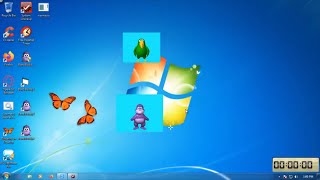 Destroying Windows 7 with viruses [upl. by Sarina]