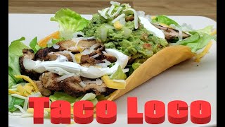 Extra Cheese Grilled Chicken Taco No flour or corn Tortilla Recipe in description [upl. by Nyrak]