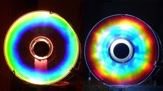 Cómo hacer Colores Alucinantes con un CD Arco iris Casero experiencia de Física [upl. by Gare401]