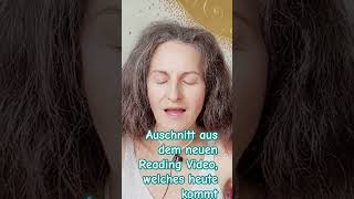 quotHIGHLIGHTquot Ausschnitt aus neues Video LIVE READING mit Dir [upl. by Ahtimat]