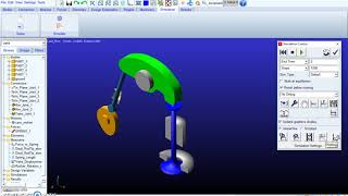 Valvetrain Mechanism  Multibody Dynamics with MSC Adams [upl. by Neirod32]