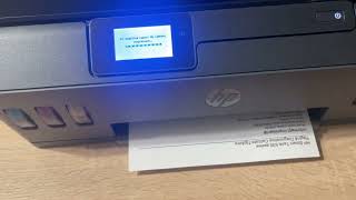 Curatare cap de printare HP Smart Tank 530 [upl. by Tedd]