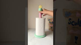 POV you want to make something functional with your Sculpd Pottery kit 🤩 airdryclay diy pottery [upl. by Nosmirc]