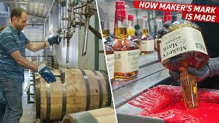 How the Makers Mark Distillery Produces 24 Million Bottles of Bourbon per Year — Dan Does [upl. by Armillda]