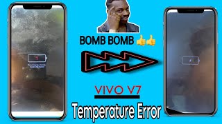 Vivo v7 Temperature error vivov7 tempreture virelshorts tranding [upl. by Adamik]