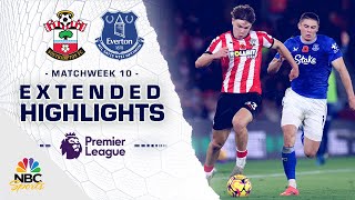 Southampton v Everton  PREMIER LEAGUE HIGHLIGHTS  1122024  NBC Sports [upl. by Enicnarf]