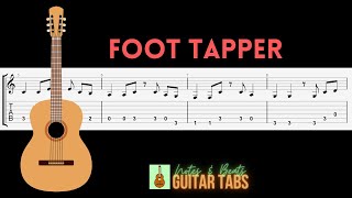 The Shadows Foot Tapper GUITAR TAB [upl. by Gambell568]