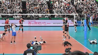 春高連覇amp2冠 駿台学園 が春の高校バレー2024で優勝した瞬間 男子バレーボール 春高バレー Japan volleyball [upl. by Kotta]