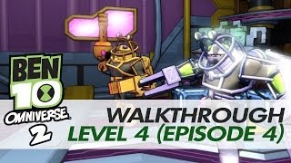 Ben 10 Omniverse 2  Walkthrough Part 4 Level 4  Episode 4 quotUndertown And Beyondquot [upl. by Bucella]