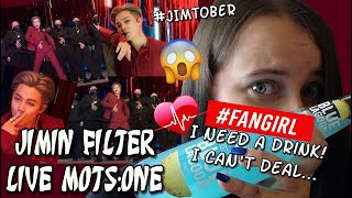 BTS Jimin Filter Live Performance Reaction MOTS ONE CONCERT💋😱 [upl. by Kerek152]