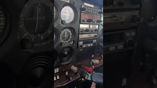 Ferry Flight Carb Heat Check on a C172 ferrypilot hourbuilding generalaviation [upl. by Doowrehs]