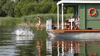 BungalowBoot Urlaub auf dem Wasser [upl. by Darahs860]