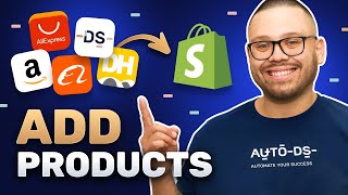 How To Add Products To Your Shopify Dropshipping Store Quickly [upl. by Cone]