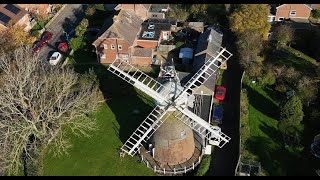 Willingdon Polegate Windmill  By Drone [upl. by Maurilia]