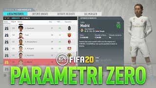 TOP PARAMETRI ZERO IN SCADENZA SU FIFA 20 UFFICIALE  FIFA 20 Carriera Allenatore [upl. by Mcclimans]