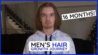 Mens Hair Growth Journey  Month 16 [upl. by Vitale524]