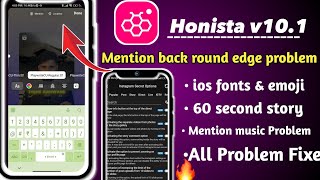 Honista v101 PRO settings amp features  Honista ios story settings  Honista problem fix  Shadab [upl. by Wynn346]