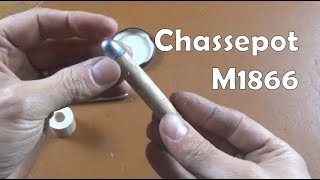 EASY VERSION M1866 Chassepot Paper Cartridges [upl. by Ainet]