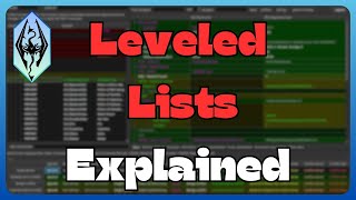 Not Finding Modded Items xEdit  SSEEdit Leveled Lists Guide [upl. by Belcher644]