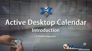 Active Desktop Calendar Introduction [upl. by Antonius]