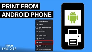 How To Print From Android Phone [upl. by Sibilla543]