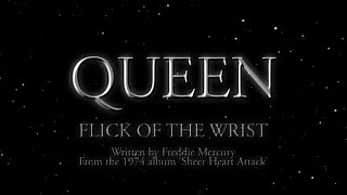 Queen  Flick Of The Wrist Official Lyric Video [upl. by Ahsinom]