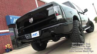 2013 Dodge Ram True Dual with Flowmaster by Kinneys [upl. by Annaerda]