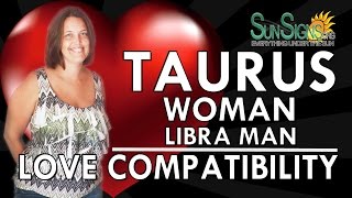 Taurus Woman Libra Man Compatibility – Can Be Harmonious amp Grounded [upl. by Kermit625]