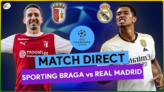 🔴SPORTING BRAGA  REAL MADRID LIVE  SUIVEZ EN DIRECT LA LIGUE DES CHAMPIONS [upl. by Stanton373]