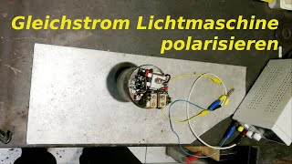 EMW R35 Lichtmaschine polarisieren  magnetisieren [upl. by Alur729]