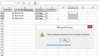 How To Paste to Visible Cells in Excel [upl. by Ellene397]